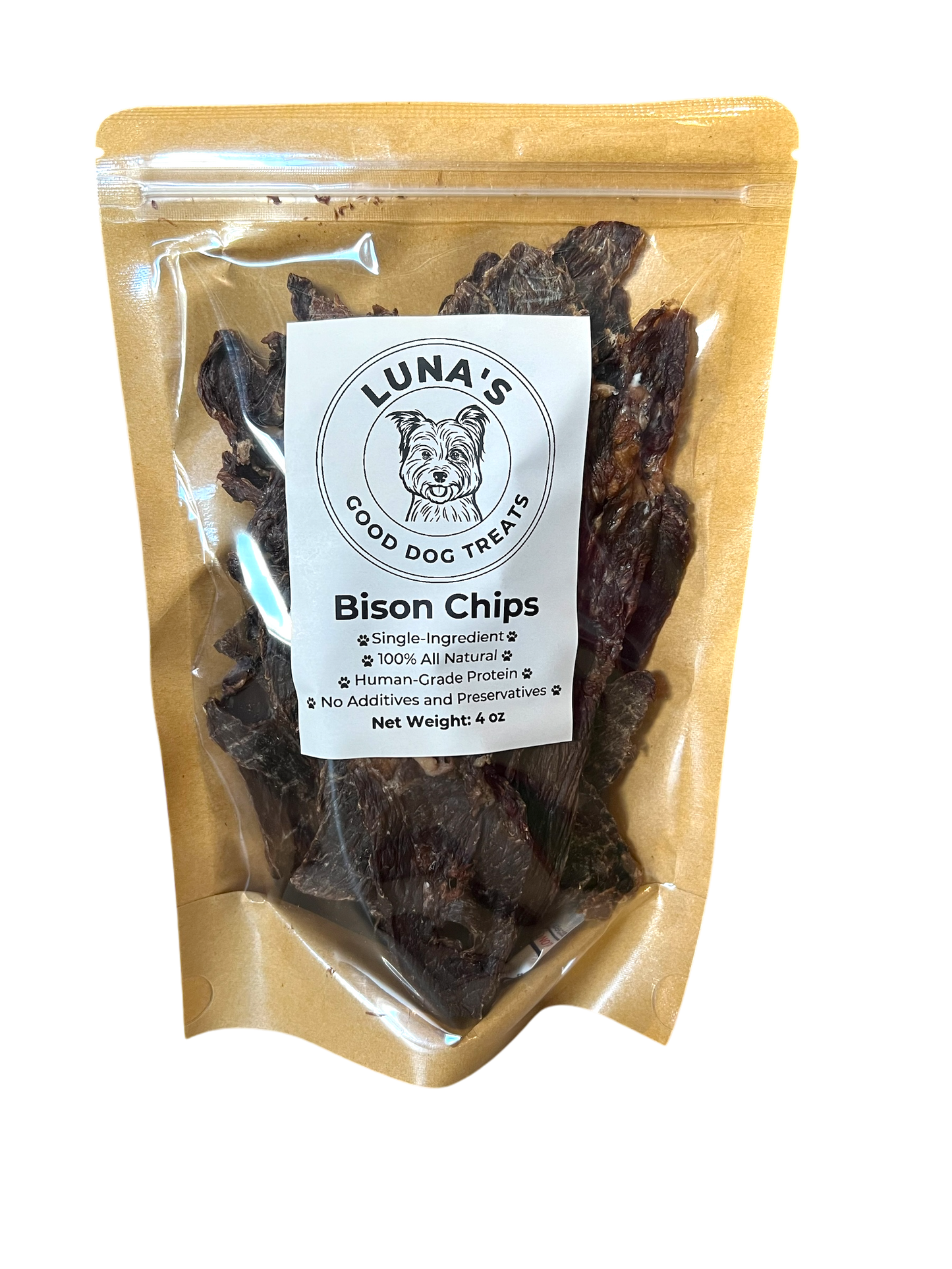 Bison Chips (aka. ultra thin jerky)