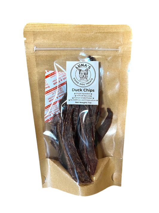 Duck Chips (aka. ultra thin jerky)