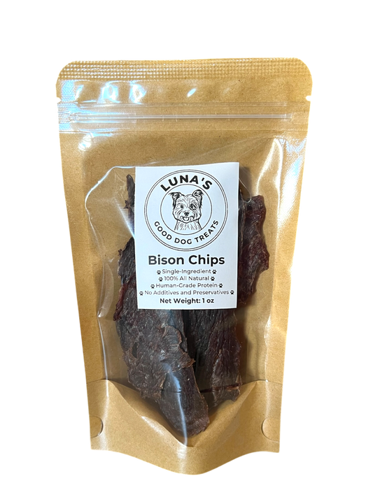 Bison Chips (aka. ultra thin jerky)