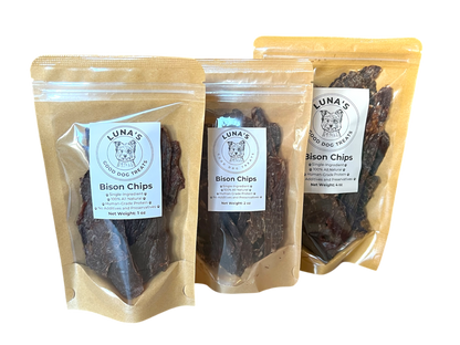 Bison Chips (aka. ultra thin jerky)